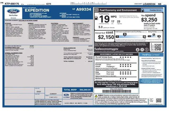 $30100 : Ford Expedition 2020 4x2 XLT image 2