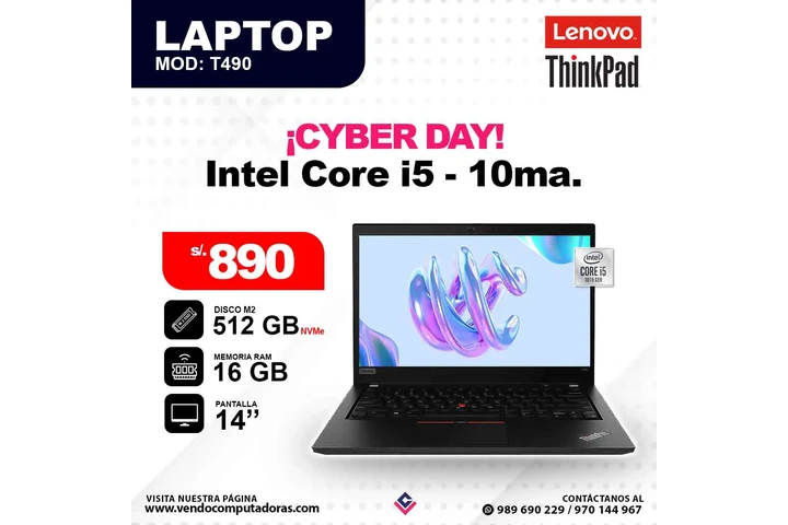 Laptop Intel Core i5 - 10ma. image 4