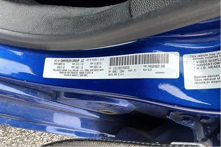 $9100 : Chrysler 200 2015 S 4dr Seda image 4