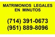 MATRIMONIO LEGAL EN MINUTOS