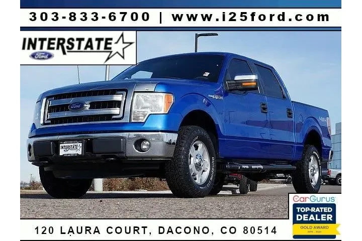 $13999 : Ford F-150 2013 4x4 XLT 4dr image 1