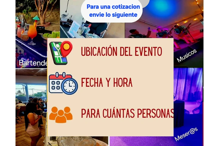 Meseros  y Bartender image 3