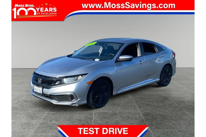 $23342 : Honda Civic 2021 LX 4dr Seda image 1