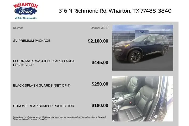 $20661 : Nissan Rogue 2024 SV 4dr Cro image 2