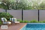 Pool Vinyl Fence from Oasis en Calgary