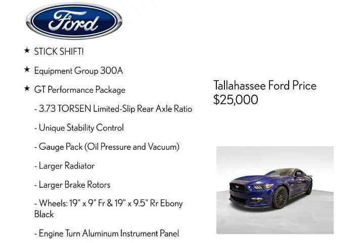 $19991 : Ford Mustang 2016 GT 2dr Fas image 7