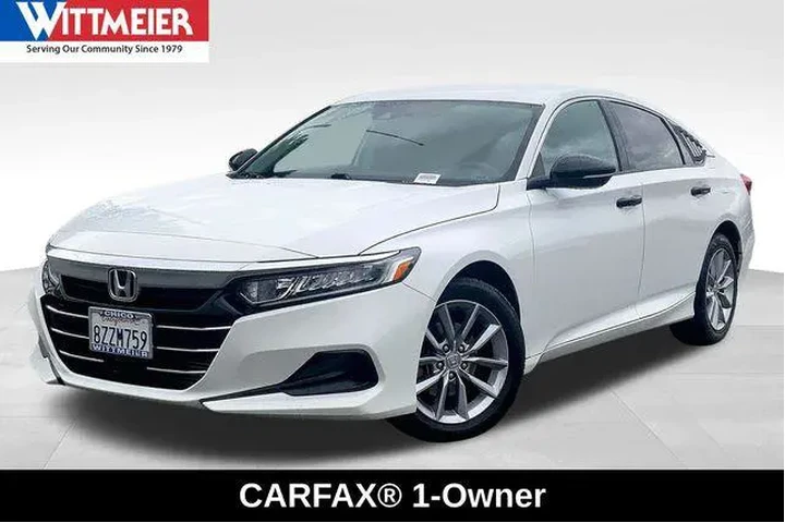 $24985 : Honda Accord 2022 LX 4dr Sed image 1