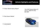 $27500 : Nissan Altima 2025 2.5 SV 4d thumbnail