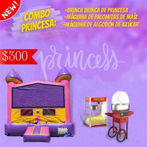 Combo de Princesa Bounce House image 1