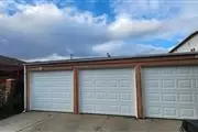 Custom single car garage door