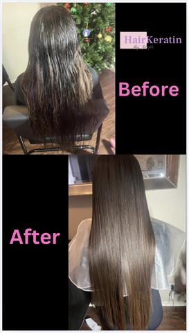 Hair keratin treatment image 2