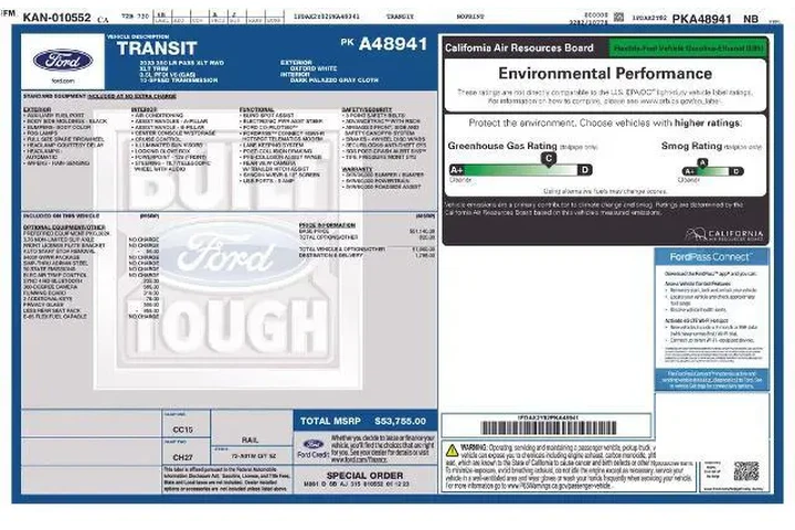 $34600 : Ford Transit 2023 350 XL 3dr image 2