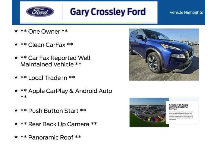 $22000 : Nissan Rogue 2021 AWD SL 4dr image 6