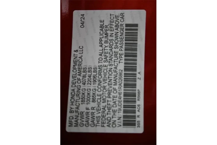 $31318 : Acura Integra 2024 4dr Liftb image 4