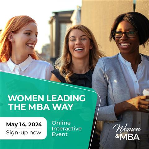 Women & MBA ONLINE EVENT image 1