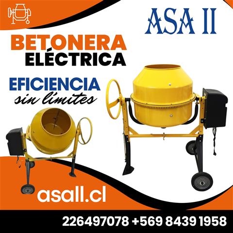 $111111111111 : BETONERA ELECTRICA 200L 900W image 1