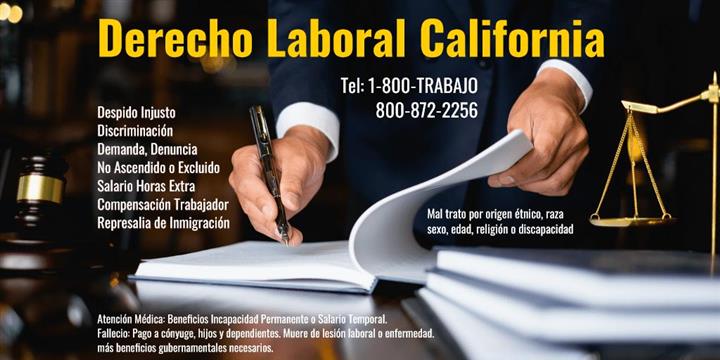 Derecho Laboral Los Angeles image 1