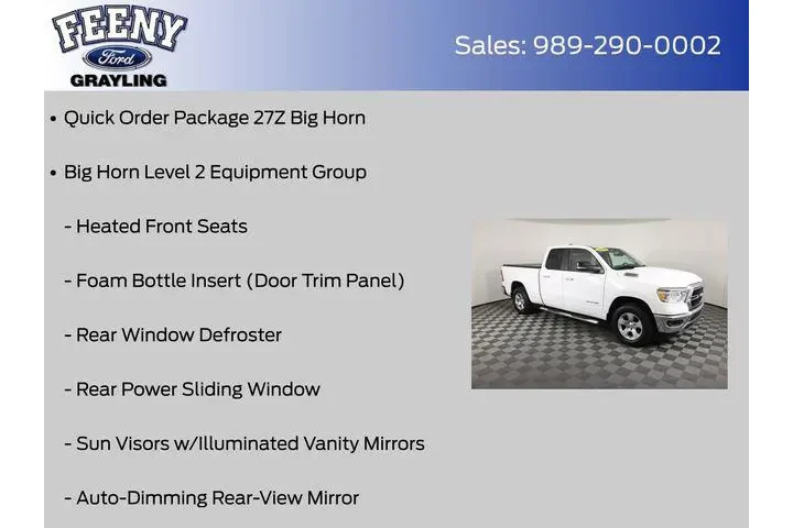 $25612 : Ram 1500 2020 4x4 Big Horn 4 image 4