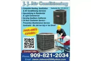 J.J AIR & HEATING SVCS en San Bernardino