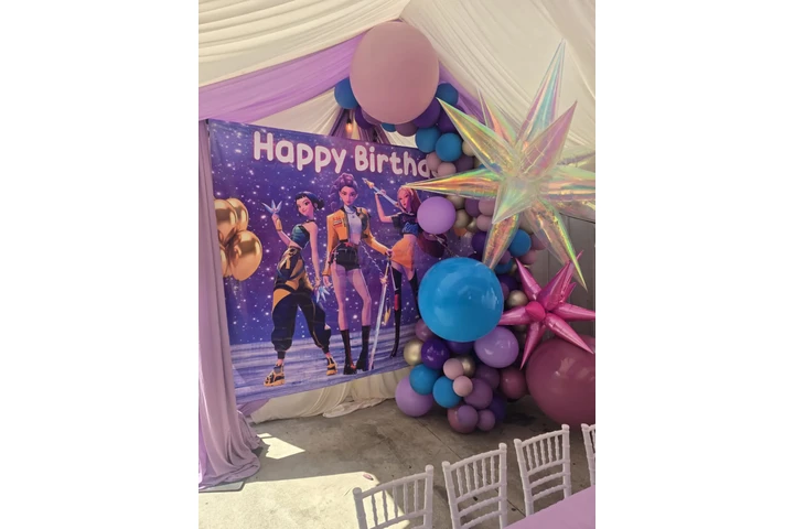 Carpas con draping mesas silla image 9