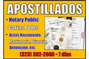 █►➡️CARTAS PODER►APOSTILLADOS► en Los Angeles