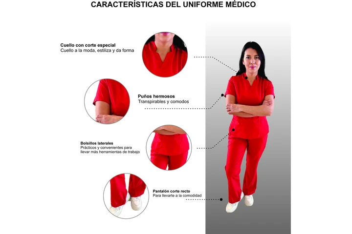 $39 : UNIFORMES MÉDICOS ANTIFLUIDO image 2