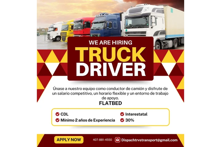 Chofer para Flatbed image 1