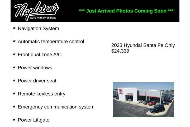 $24339 : Hyundai SANTA FE 2023 AWD SE image 1