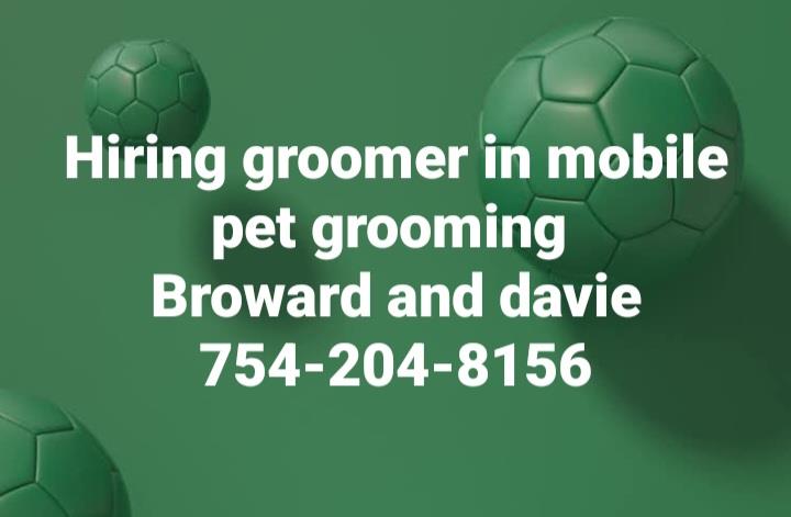 Contratando groomer y bather image 1