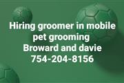 Contratando groomer y bather en Hialeah