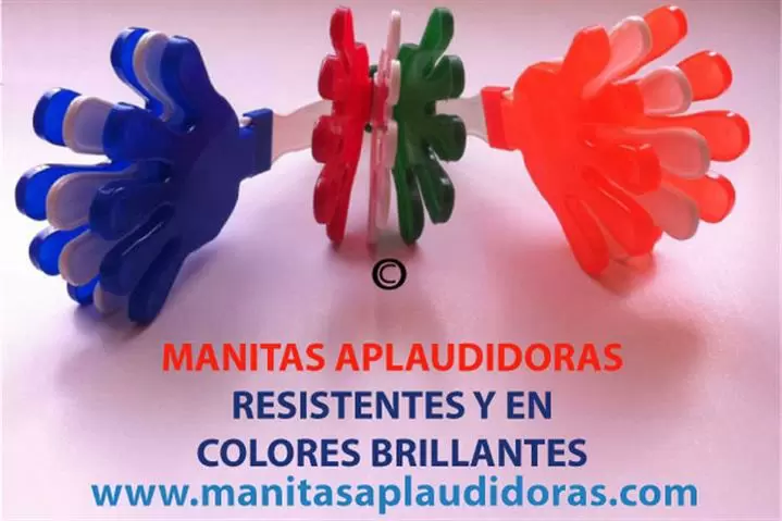 $1 : MANITAS APLAUDIDORAS CAMPAÑA image 1