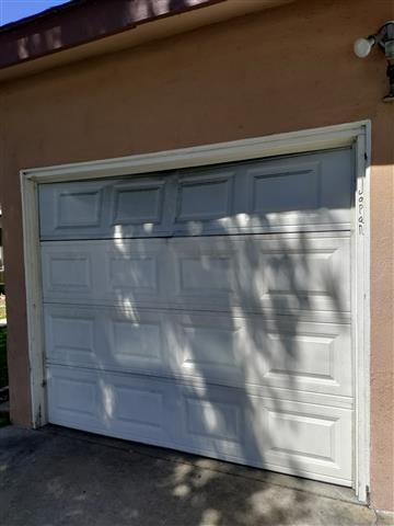 One car roll up garage door image 5