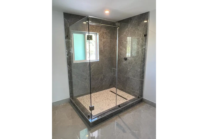 Glass shower doors image 10