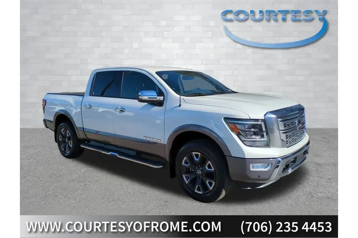 $30955 : Nissan Titan 2021 4x4 Platin image 1