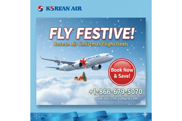 Korean Air Christmas Flight De image 1