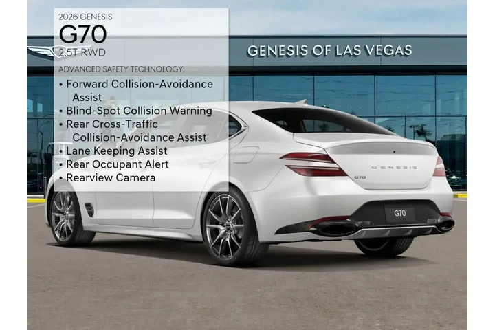 $40000 : Genesis G70 2026 2.5T Standa image 7