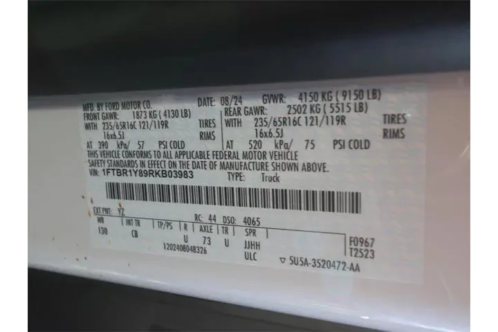 $32904 : Ford Transit 2024 250 3dr SW image 8