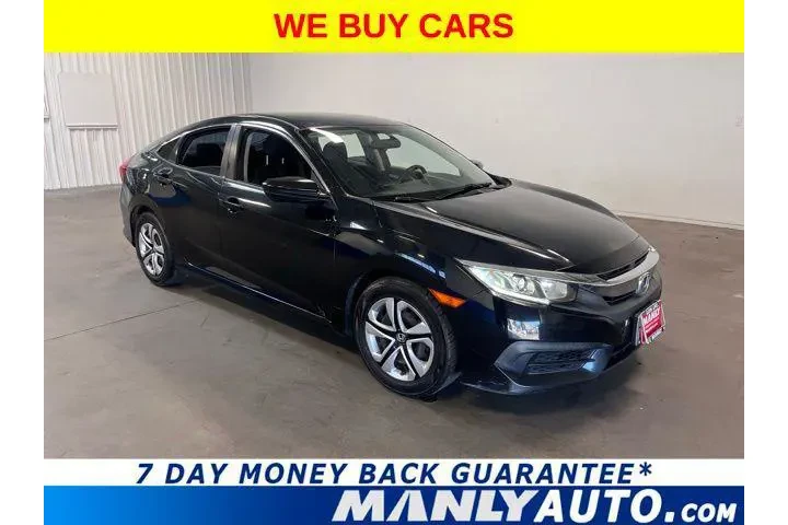 $14510 : Honda Civic 2016 LX 4dr Seda image 1