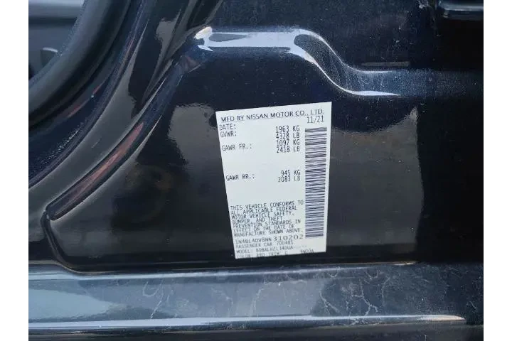 $16496 : Nissan Altima 2022 2.5 SV 4d image 9