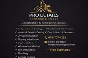 Pro Details Construction LLC en Atlanta
