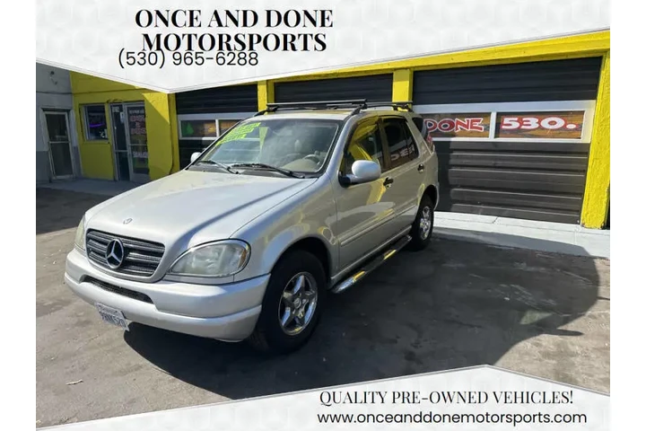 $3450 : 2001 Mercedes-Benz M-Class ML image 1