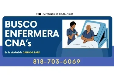 BUSCO ENFERMERA $19-$24/hora📍 en Ventura