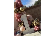 Marquee numbers 4ft w/lights thumbnail