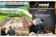 Alquiler de Excavadora d Oruga en Quito