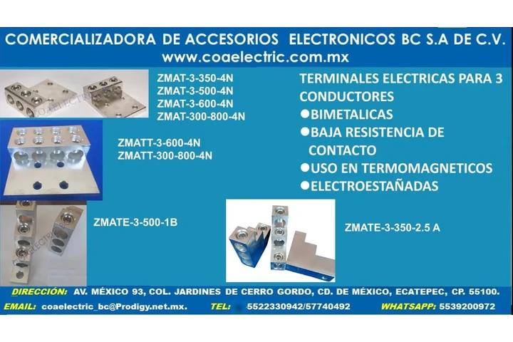 ZAPATA ELECTRICA 3 CABLES image 1