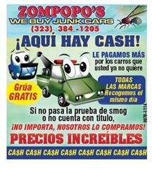 EL ZOMPOPO'$ JUNKS PAGA MAS $$ image 1