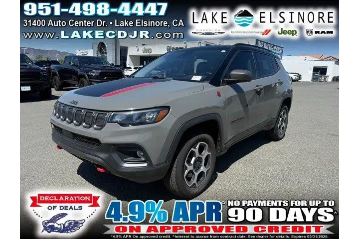 $19380 : Jeep Compass 2022 4x4 Trailh image 1