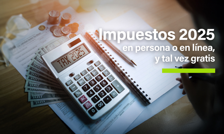 Hacer los impuestos vía digital o en persona