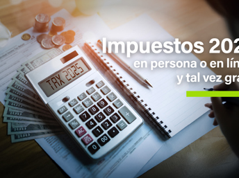 Hacer los impuestos vía digital o en persona