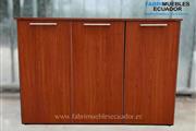 $1 : CREDENZA EN MELAMINA 3 PUERTAS thumbnail